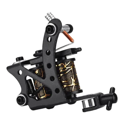 Metal Coils Tattoo Machine Straight Shader Circle Liner for Tattoos & Body Art