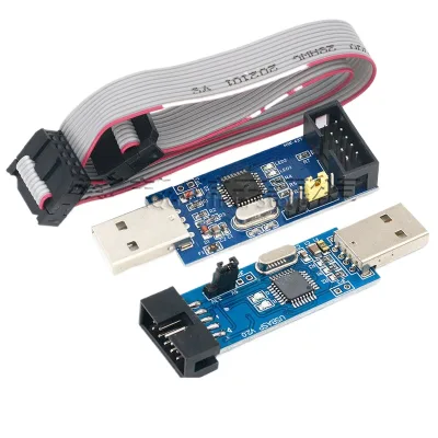 51 AVR programmer ISP USBASP downloader USBISP download cable