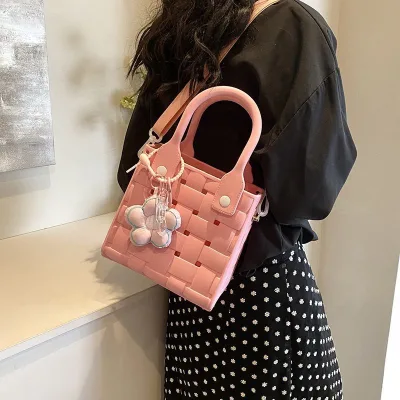 Candy Colored Sweet Girl Crossbody Tote Bag Waterproof High Quality EVA Beach DIY Decorated Bog Bag