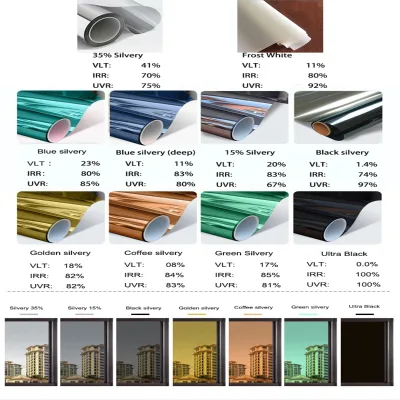 Cheap Factory Price  Solar Window Film youtube One Way Day and Night Tinting Supplies