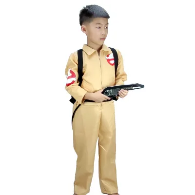 Wholesale Halloween Costumes Movie Costume Ghostbuster Cosplay Costume for Men Jumpsuit Outfits