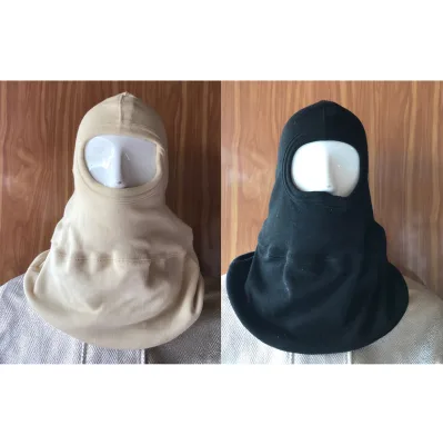 Two Layer Aramid Flame Retardant Soft Fire Fighting Full-Body Protective Hood for Fireman Balaclava Face Hood Category 1
