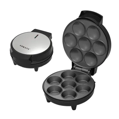 Home Use Non Stick Cake Maker Machine Popular Home Use Snacks Desserts Electric Mini Round Cake Maker