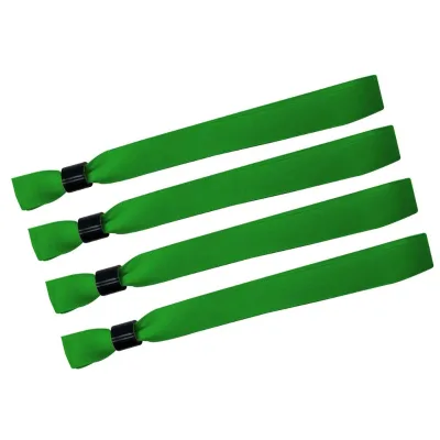 Disposable Polyester Solid Color Environmental Friendly Universal Style Wristband for Party Concert Recognition Promotional
