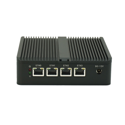 New upgrade 4 lan mini pc router quad core Intel chip Quad core E3845 Gigabit Network Security Soft Router PC Firewall appliance