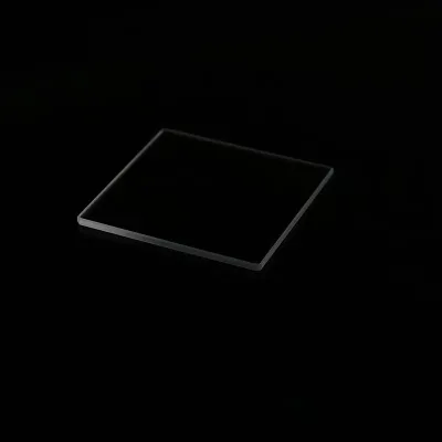 Factory Cheap Custom Square Borosilicate Glass Plate for Lighting Cover