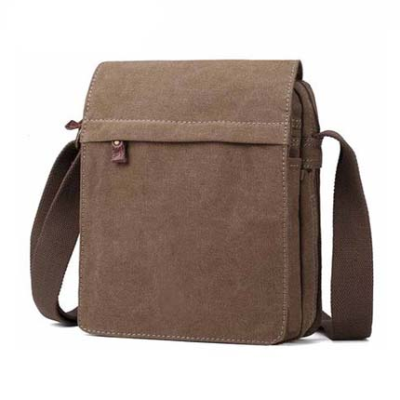 Eco friendly canvas one side bag men classic mens side bags