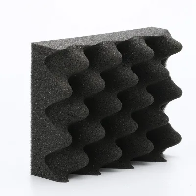 High-Density Flame Retardant Sound Absorbing Sponge Cotton Panels Acoustic Foam Insulation Soundproof Material for Home Office