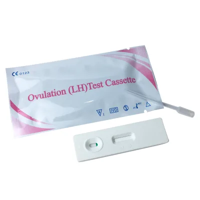 Medical Pathological Analysis Equipments Home One Step Rapid Self Detection Cassette Urine Serum LH Ovulation Test Strip Kit