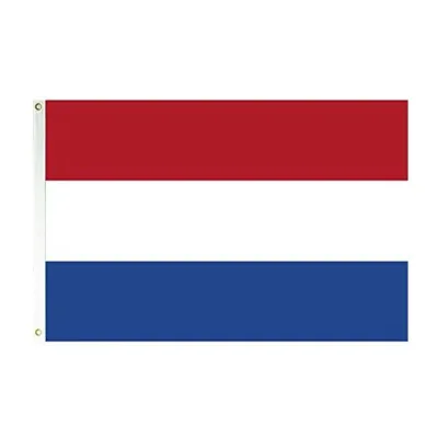 2026 Football Championship Euro Flags Banner Custom Silk Screen Printing Country Flag with 2 Grommets
