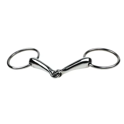 Stainless Steel Ring Snaffle Horse Bit Hollow Mouth Mouth Thickness 18 MM Horse Product Equestrian Equipment BT0519HO