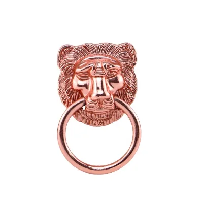 WINSTAR Lion Head Decorative Buttons Furniture Decoration Buckle Cabinet Door Handle lion Head Buttons
