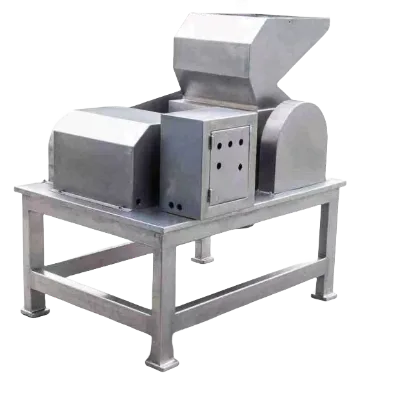 Stainless Steel Roots Leaves Coarse Crusher Food Grinding Crushing Machine