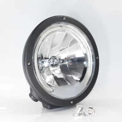 9" 24v 23cm 70W TRUCK CLEAR ROUND FOG BEAM LIGHTS LAMPS for SCANIA MAN DAF