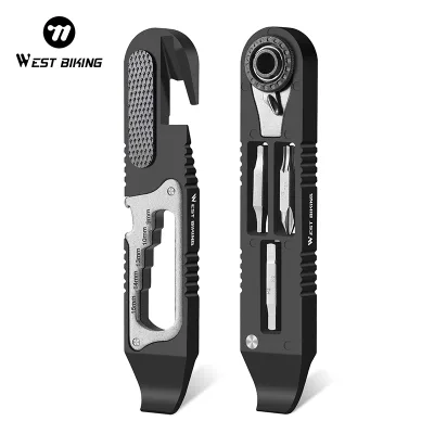 WEST BIKING Multifunctional Bicycle Tire Levers Sophisticated Compact Bike Tire Levers Convenient Labour-saving Repair Tools