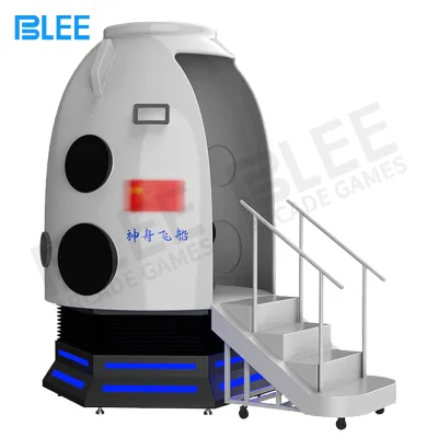 Factory Price Double Seats 9D VR Spacecraft Aircraft Simulator 9D VR Airplane Dynamic Ride Capsule VR Chair
