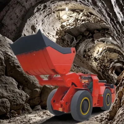 Medium-Sized 2m³ Mining Loader Narrow Vein Design Low Emission Engine Ideal for Small to Mid-Scale Mines
