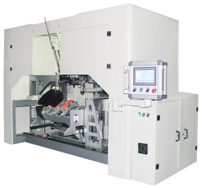 Dust Brush Broom Making Machine 5 Axis 2 Drilling 1Tufting Machine