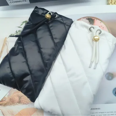 Fashionable Soft Down-filled Pouch Sunglasses Shades High-quality Drawstring Zipper Customizable logo