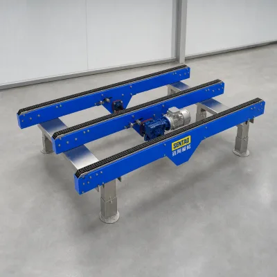 High Quality SENTA ODM OEM Adjustable Speed Heat Oil Resistant New Chain Conveyor Assembly Lines for Manufacturing Plant 1 Year