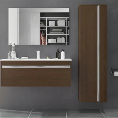 DAIYA floating vanity with melamine finish