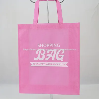 Custom OEM/ODM logo non woven promotional eco-friendly tote shopping bags