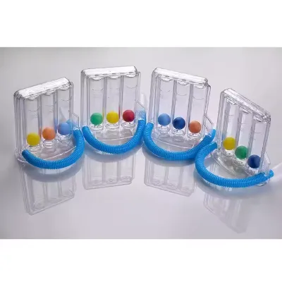 3000ML and 5000ML Professional Respiratory Exerciser Latex-free Volumetric Single Ball One Ball Incentive Spirometer