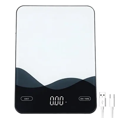 Stainless Steel Electronic Kitchen Scale 5kg with Automatic Shutdown for Food Baking Accurate Digital Food Scale