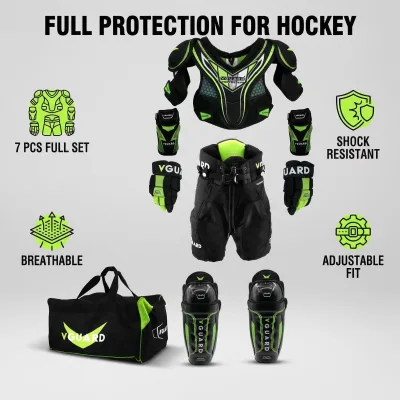 Ice Hockey Junior Protective Guards Set Complete Equipment Factory Wholesale