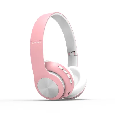 SNHALSAR 66BT Marcaron Package Color Pink 5.0 TWS Headphone Wireless Earbuds Headphone
