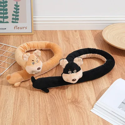 Dachshund Dog Self-Relief Molar Squeak Plush Toys with Sound Long Design Wholesale