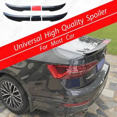 For Car Blade Three-Segment Tail Modification Three-Car Paste Type No-Punch Trunk Car Tail Modification
