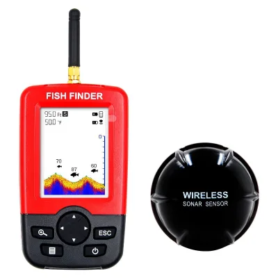 Direct Factory-Settled Brand Wireless Fishfinder Sonar Plastic Material Battery Power Source for Fish Hunting
