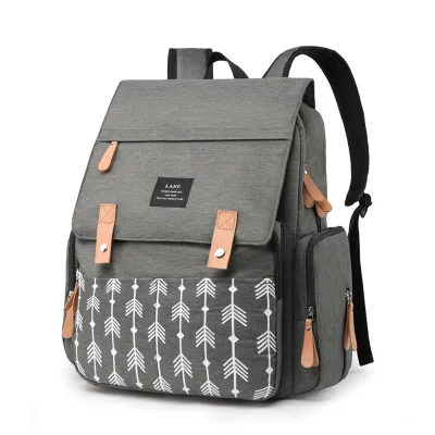 Multifunctional Top Quality Mommy Bag Matelasse Large Capacity Waterproof Fabric Diaper Bag with Large Capacity for Mommy