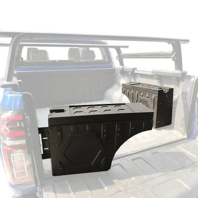 PE Car Pickup Truck Bed Tool Box Storage Box for Outdoor Used