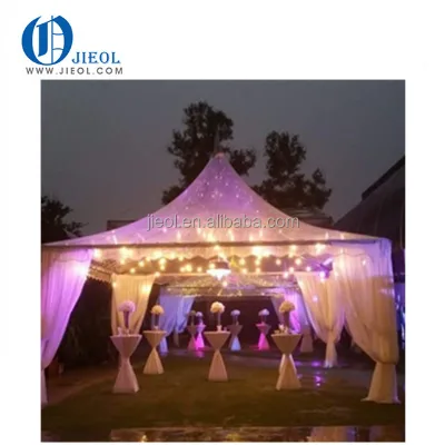 High peak Pogoda Tent with Rain Gutter