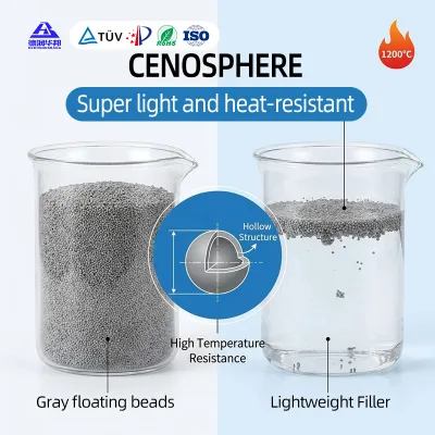 High Whiteness Cenosphere Powder for Architectural Industrial Paint Additive