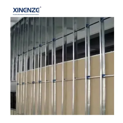Galvanized Light Gauge Steel Stud and Track for Gypsum Board Drywall Partition Wall Framing System