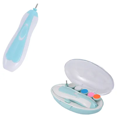 Portable Nail Trimmer for Kids with Light OEM Supported Safety Quick Nail Trimmer Electric LED Light Baby Nail Clipper