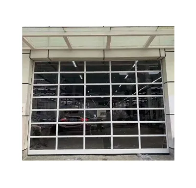 Automatic Modern Design Aluminum Alloy Opener for Glass Garage Door Windproof and Finished Surface