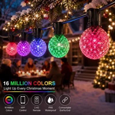 Decoration App Controlled Lights with Rgbic String Lights and Smart Patio Lights for Tuya Smart Life Scenes Event Decor