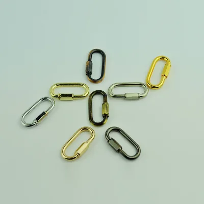Lamps and Lanterns Accessories Dining Pendant Crystal Candle Light Pendant Live Clasp Split Ring Hanging Chain Link Buckle