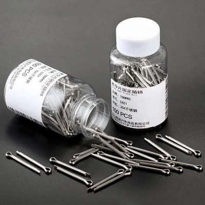 Stainless Steel Mountain Bicycle Accessories Disc Oil Disc Clamp with Retaining Spring Brake Pad Fixing Plug