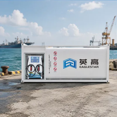 Oilfield Skid Container Fuel Station Philippines Portable Petrol Dispensing Unit