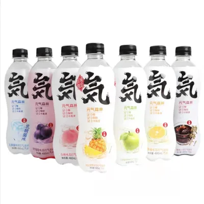 Hot Sale Fruit Flavored Soda Water No Calorie Less Sugar Sparkling Soft Drinks