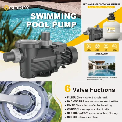 The Best Swimming Pool Filter System Sand Filter tank Sand Filter Pumps for Above Ground Swimming Pool Pump and Filter