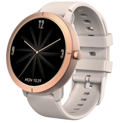 Custom Dial Metal Frame Android Smart Watch Smartwatch Sleep Tracker Watch with Real-Time HRV Monitor for Health-Conscious Users