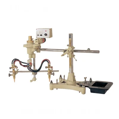 Semi-Automatic Two-Torch Oxy-Fuel Circular Cutter for Flange & Ring Cutting