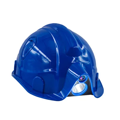 Smart Outdoor LED Headlamp with HD Camera, >12H Rechargeable Wearable Work Light for Night Patrol