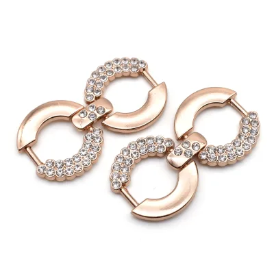 Custom Swimwear Manufacturer Wholesale Jewelry Diamond Shinny Bikini Swimwear Connector for Women Bathing Suit